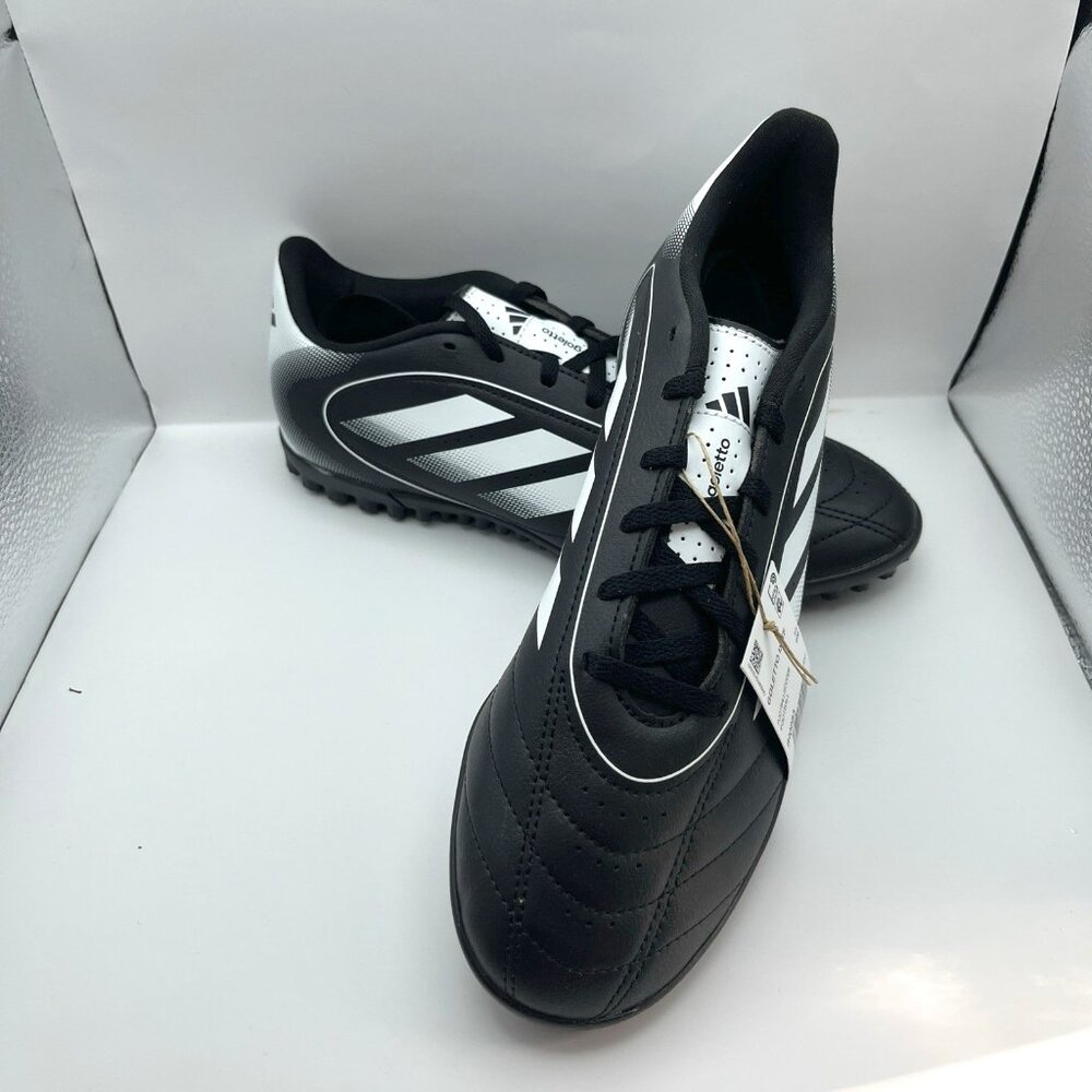 adidas Men’s  Goletto IX Turf Soccer Shoes Black US 9 (IH0083)